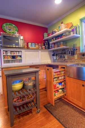 Remodeled Country Kitchen in Little Rock, Arkansas のeditorial素材