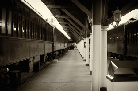 Old Converted Railway Station, Chattanooga TN.のeditorial素材