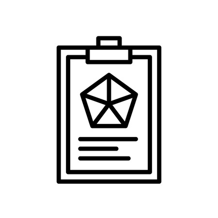 athlete skill diagram information. paper board simple illustration outline style sport symbol.のイラスト素材
