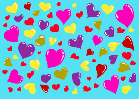 Love Patternのイラスト素材