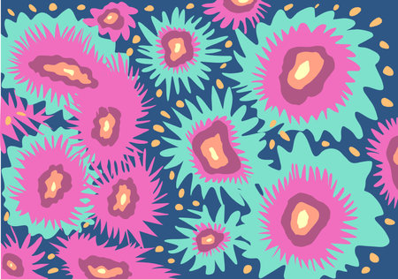 Doodle Patternのイラスト素材