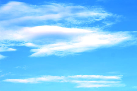 Blue sky with clouds | clouds with blue skyの写真素材