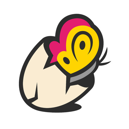 Vector butterfly logo templateのイラスト素材