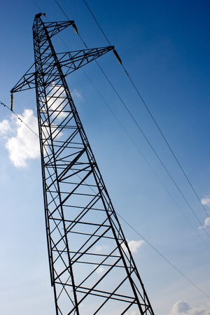 Electric Power Linesの写真素材