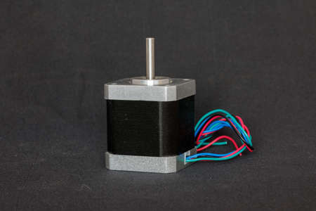 This stepper motor can be used to control movement of al kinds off things.の写真素材