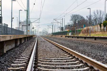 Railroad tracks