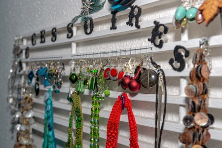 Various jewelry and accessoriesの写真素材