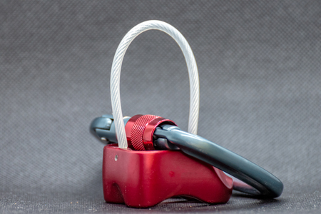 Climbing device for climbing sportの写真素材
