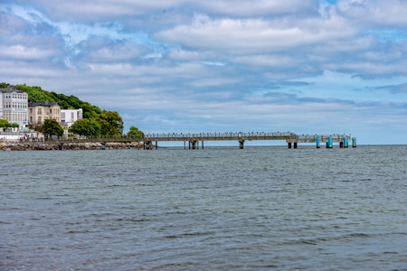 The Pier in Sassnitz on the island of Ruegenのeditorial素材