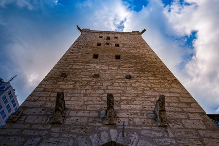 The Johannistor in the inner city of Jenaの写真素材