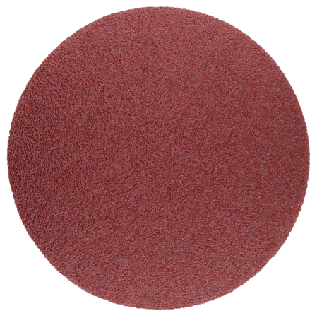 Abrasive disc for grinding and cleaning of metal, wood, paint and other materials. Ðbject isolated on white backgroundの写真素材
