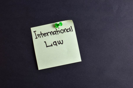 Pinned note reads words in handwriting.の写真素材