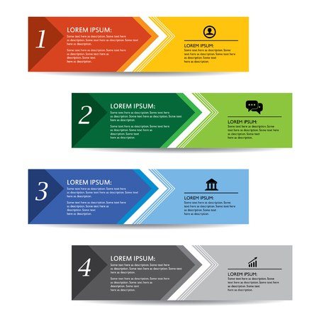 choices, diagram, infographic design template and marketing vector icons. this business concept has 4 options, number options, steps or processes and can be used for workflow layout, web designのイラスト素材