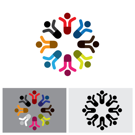 kids icon, kids icon vector, kids icon , kids icon , kids icon sign, team icon, unity icon, alliance icon, happiness icon, together icon, group icon, people iconのイラスト素材