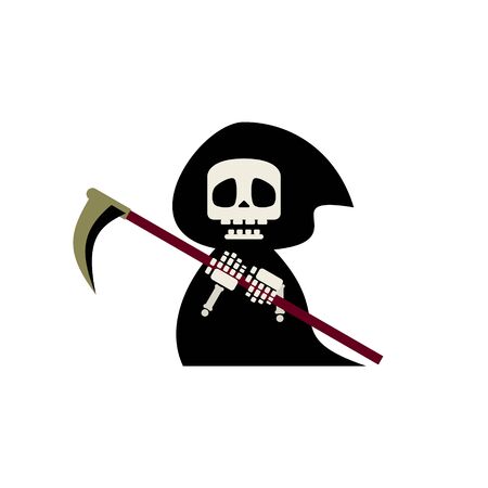 Cute Reaper Illustration 01のイラスト素材
