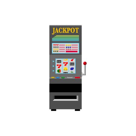 Casino Black Slot Machineのイラスト素材