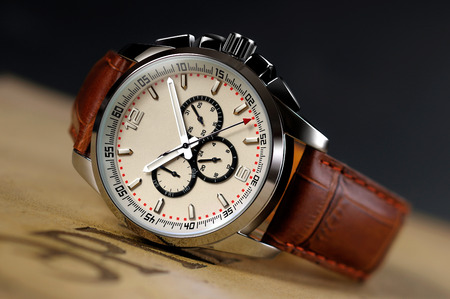 A piece of high-grade men's Watchの写真素材