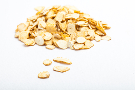 ginseng sliceの写真素材