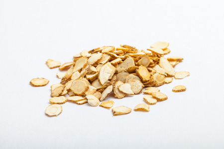 ginseng sliceの写真素材