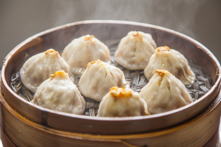Steamed Crab Bunsの写真素材