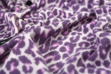 scarf with Traditional ornamental floral patternの写真素材