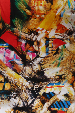 Traditional ornamental floral , use this pattern in the design of carpet, shawl, pillow, cushion.のeditorial素材