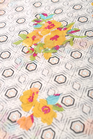 Traditional ornamental floral