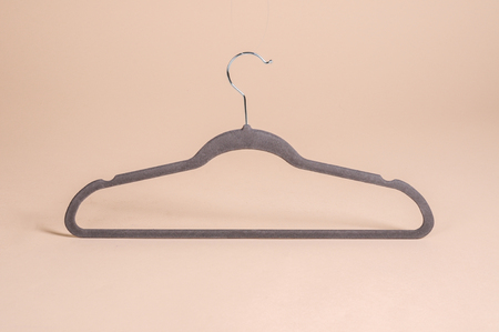 A close up shot of  clothes hangerの写真素材