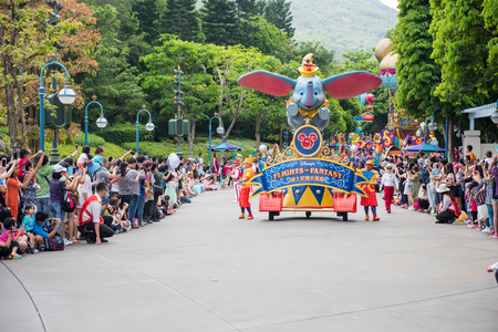 Hong Kong Disneylandのeditorial素材