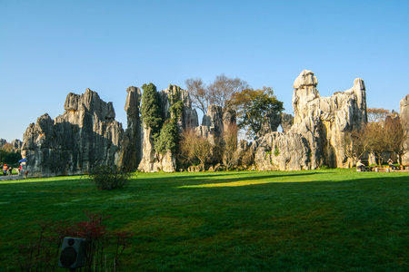 Shilin Stone Forest in Kunming, Yunnan, China