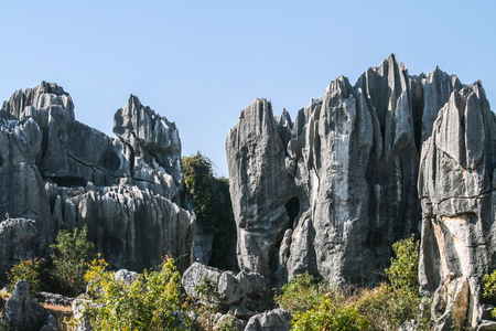 Shilin Stone Forest in Kunming, Yunnan, Chinaのeditorial素材