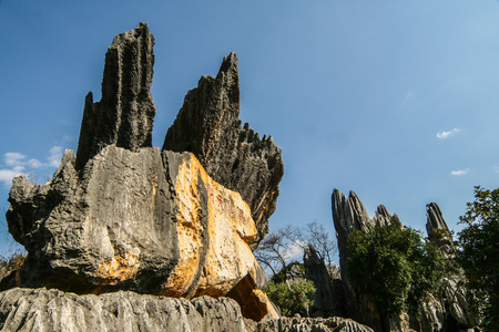 Shilin Stone Forest in Kunming, Yunnan, Chinaのeditorial素材
