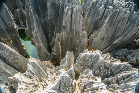 Shilin Stone Forest in Kunming, Yunnan, Chinaのeditorial素材