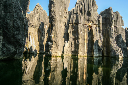 Shilin Stone Forest in Kunming, Yunnan, Chinaのeditorial素材