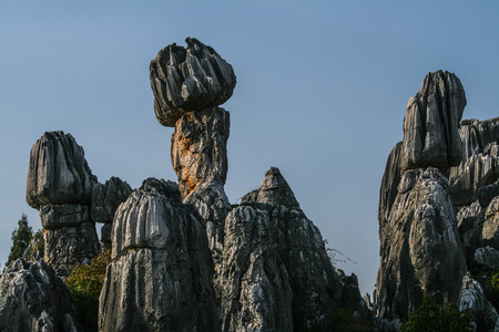 Shilin Stone Forest in Kunming, Yunnan, Chinaのeditorial素材
