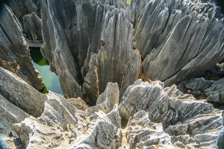 Shilin Stone Forest in Kunming, Yunnan, Chinaのeditorial素材