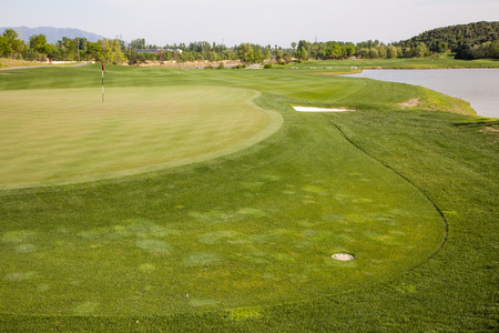 golf courseのeditorial素材