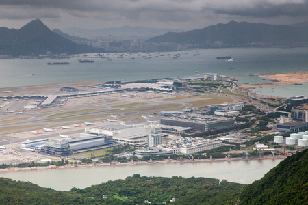 Hong Kong International Airportのeditorial素材