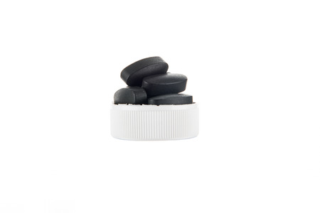 Health care products in the white backgroundの写真素材