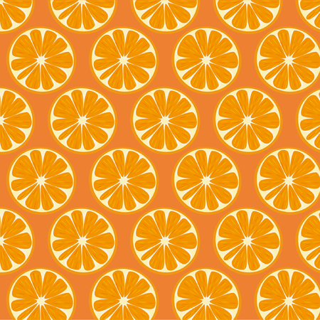 Orange Pattern Backgroundのイラスト素材