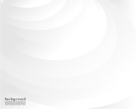 abstract white background with smooth wavy linesのイラスト素材