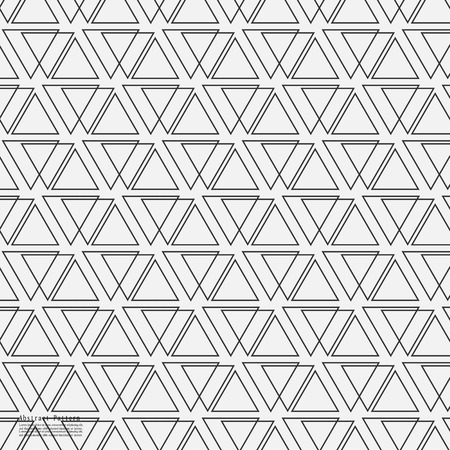 Triangle Geometric Flat Pattern. vector illustration.のイラスト素材
