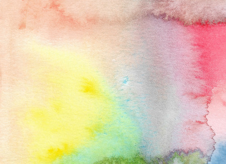 Abstract watercolor background. Hand painted illustrationの写真素材
