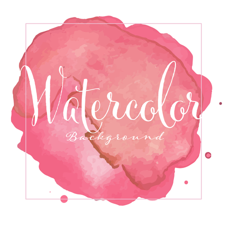 Abstract watercolor background. Vector illustration.のイラスト素材