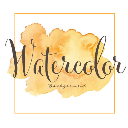 Abstract watercolor background. Vector illustration.のイラスト素材