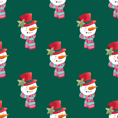 Christmas seamless pattern background. Vector illustration.のイラスト素材
