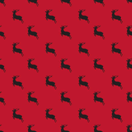 Christmas seamless pattern background. Vector illustration.のイラスト素材