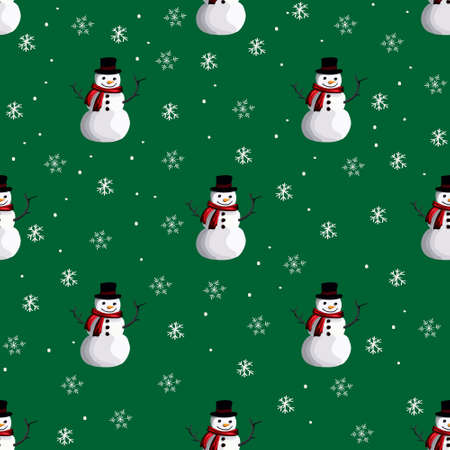 Christmas seamless pattern background. Vector illustration.のイラスト素材