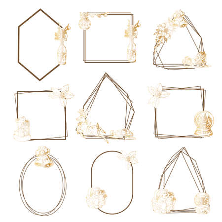 Christmas seamless pattern background. Vector illustration.のイラスト素材