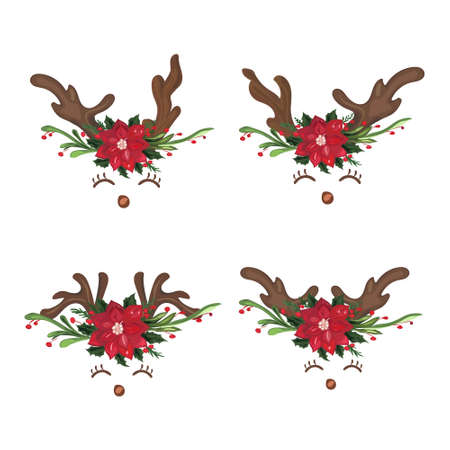 Christmas seamless pattern background. Vector illustration.のイラスト素材